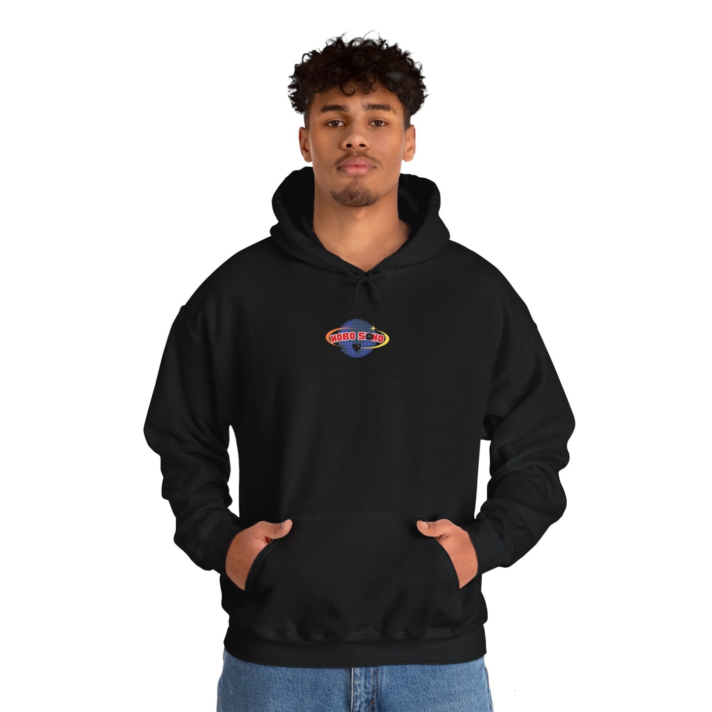 "HOBOSOHO" Heavy Blend™ Hooded Sweatshirt