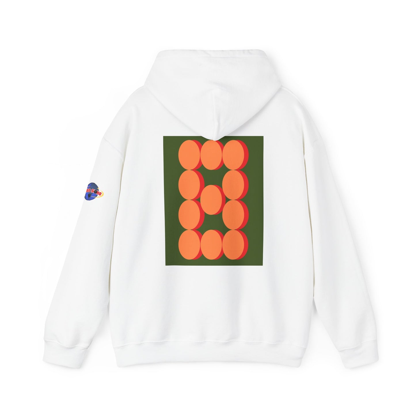 "HOBOSOHO" LOGO Heavy Blend™ Hooded Sweatshirt