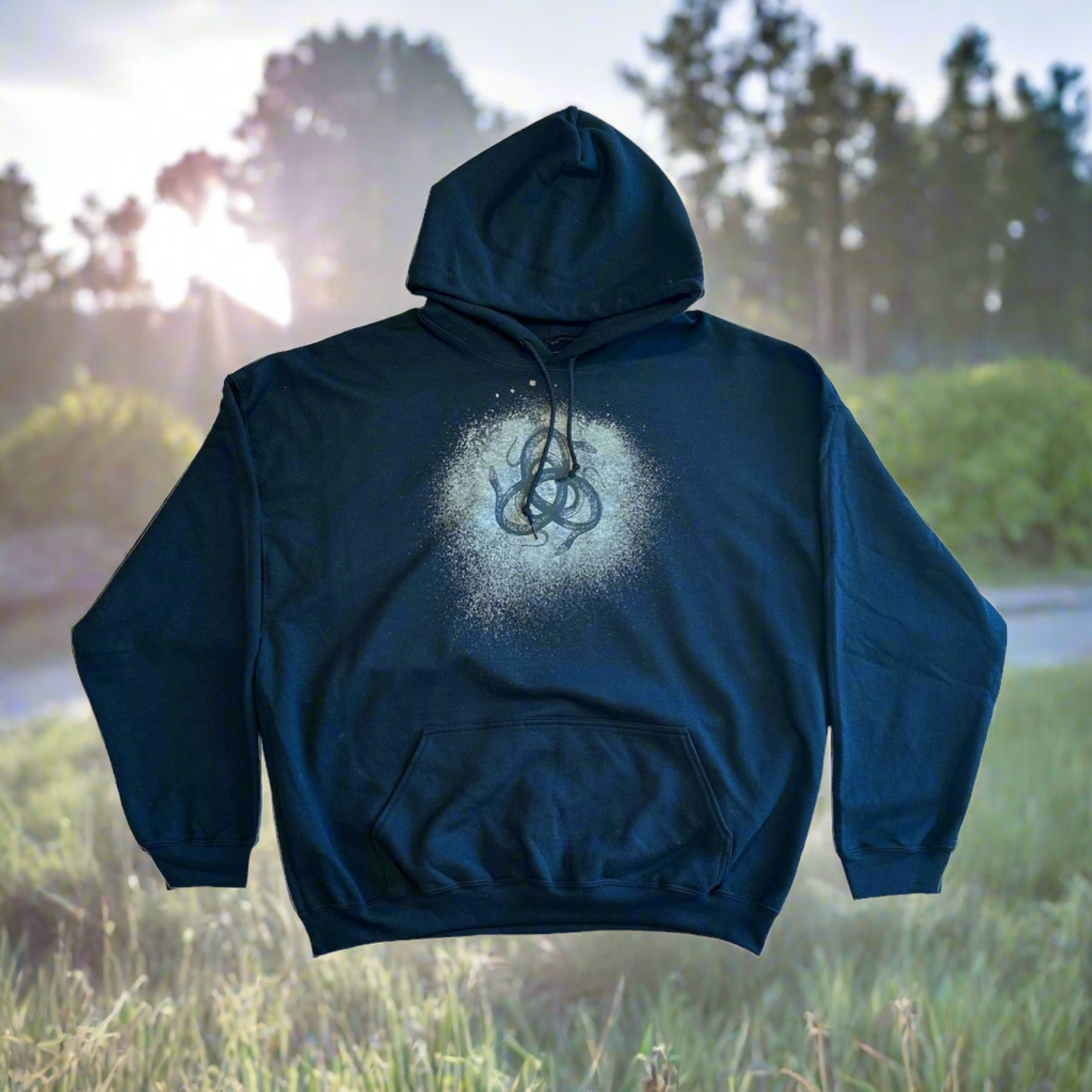 1/1 HOBO SOHO SERPENT HOODIE NAVY SIZE XL