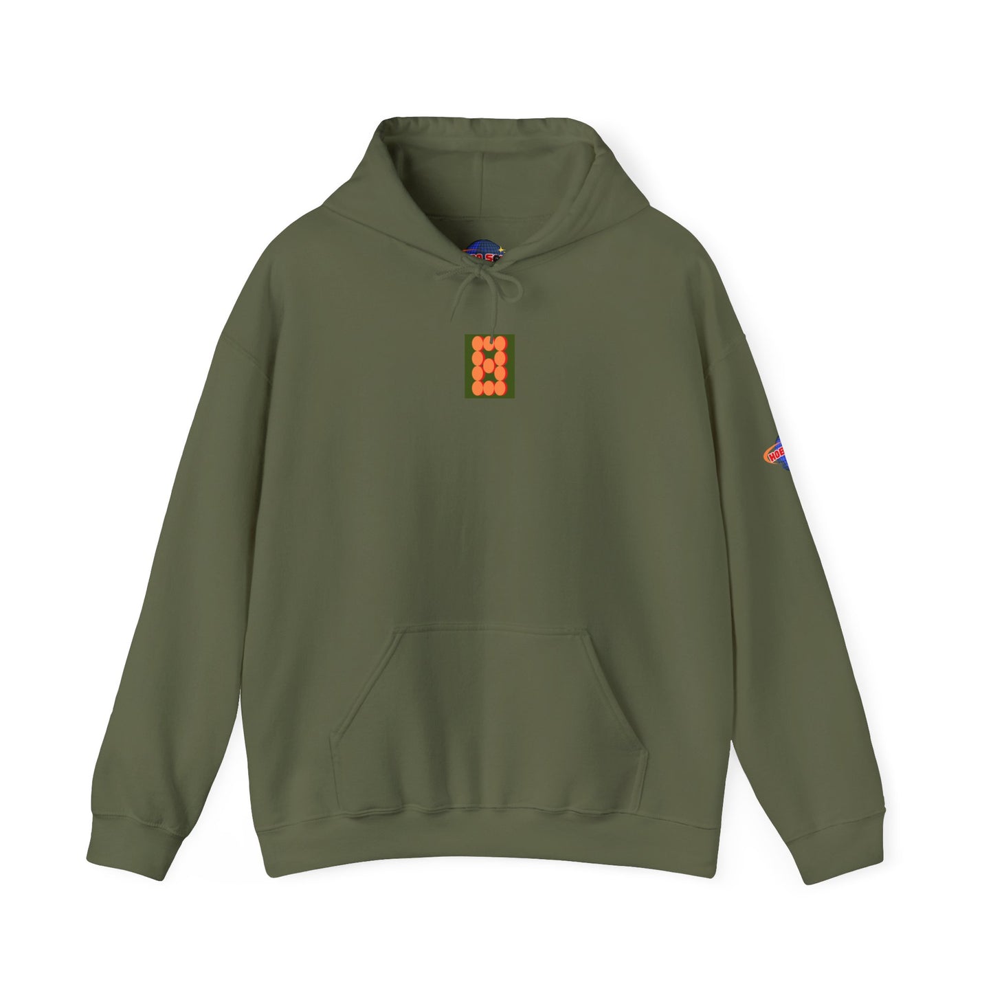 "HOBOSOHO" LOGO Heavy Blend™ Hooded Sweatshirt