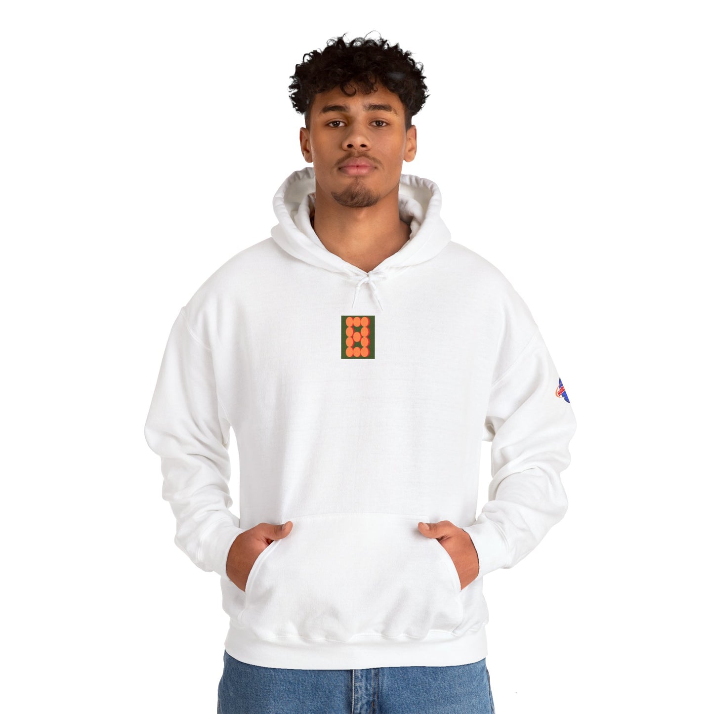 "HOBOSOHO" LOGO Heavy Blend™ Hooded Sweatshirt